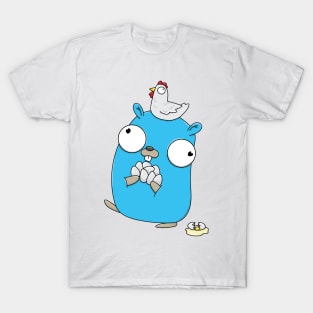 Gopher and Chicken T-Shirt